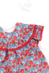 Red Floral Romper by Tartine Et Chocolat