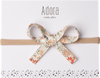 SS22 Mini Ribbon Bow Headbands by Adora Baby Gifts (More Colors)