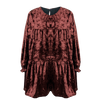 Rust Velvet Cayetana Dress by Nueces