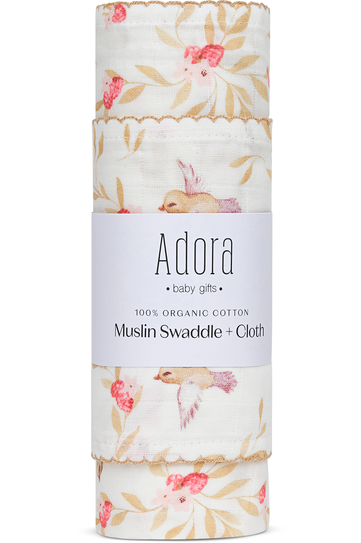 Adora Floral Girls Swaddle & Cloth Adora Floral Girls Swaddle & Cloth