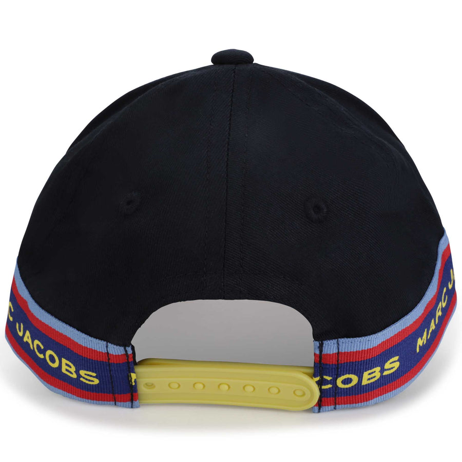 Navy banded cap by Marc Jacobs