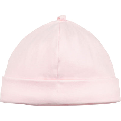 Pink Logo Footie + Hat set By Little Marc Jacobs