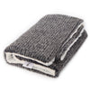 Charcoal Weave Blanket by Kidu Gifts
