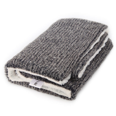 Charcoal Weave Blanket by Kidu Gifts - Flying Colors