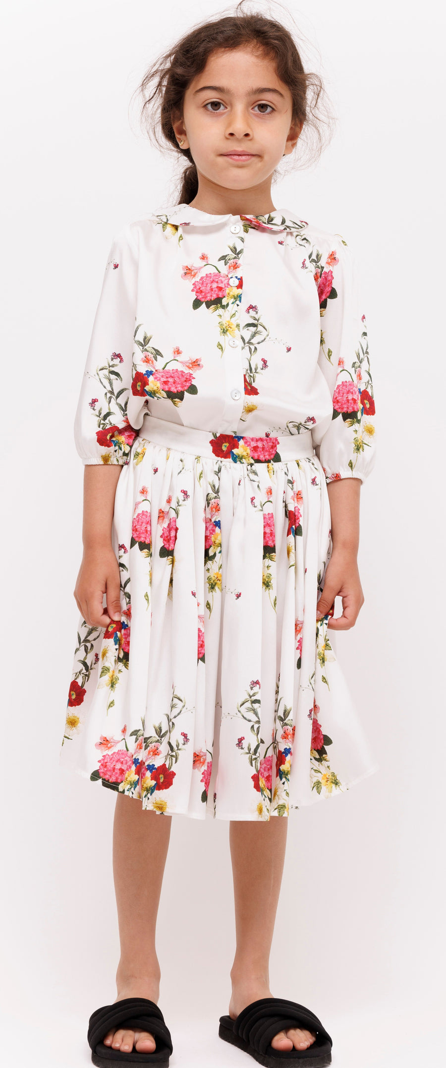 Blossoms Floral Top by Christina Rohde