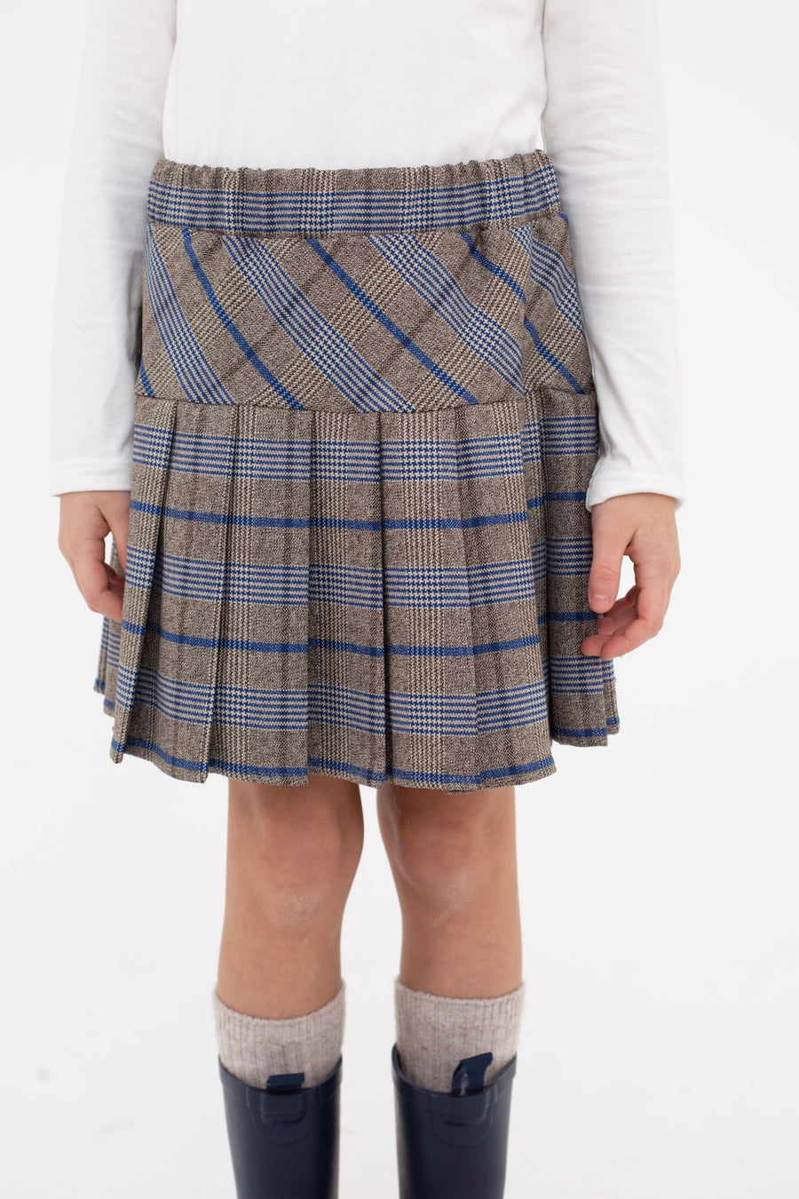 Royal Plaid Skirt by Piccola Ludo