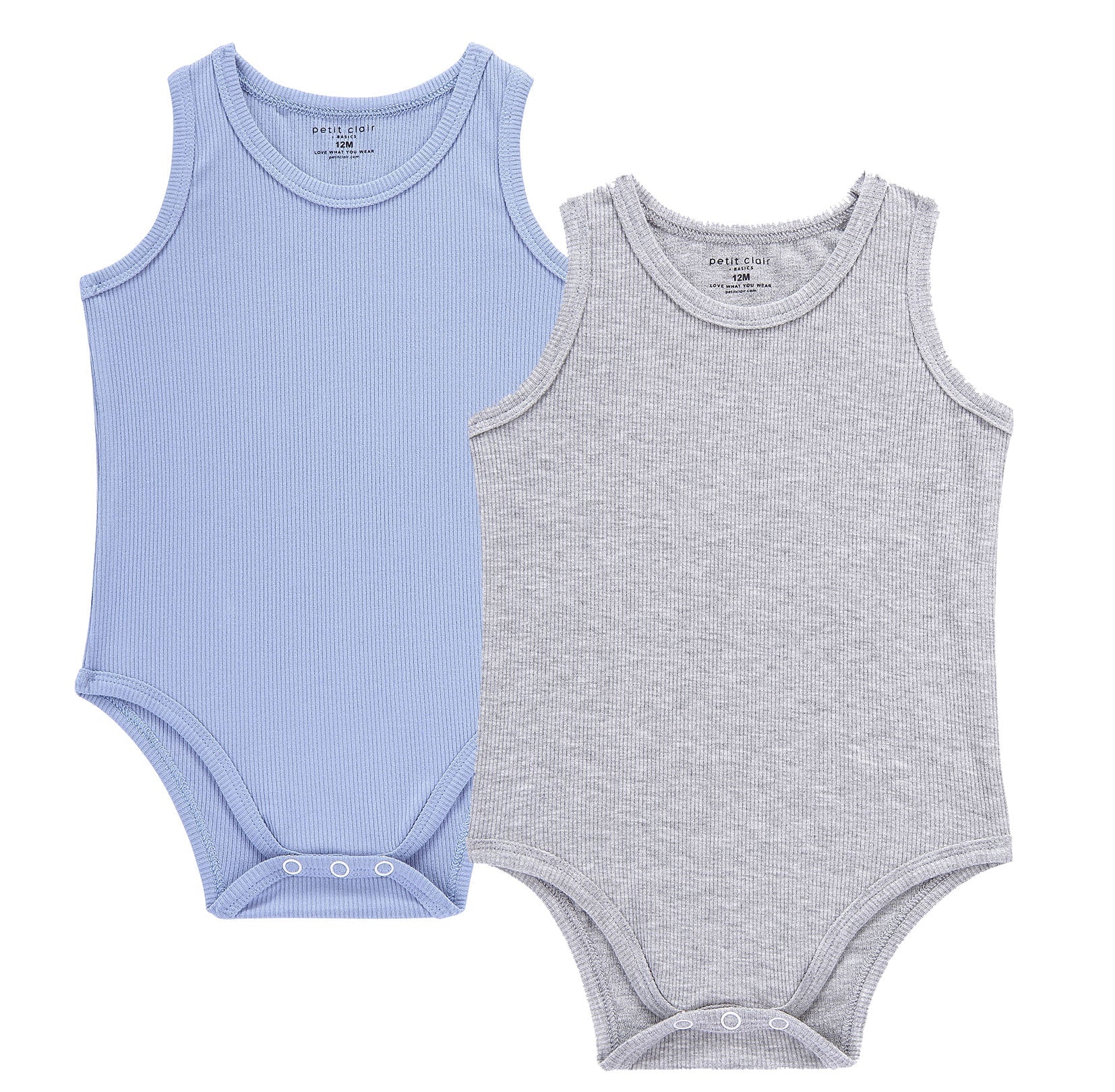 Ribbed Tank Bodysuit by Petit Clair - Flying Colors