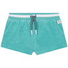 Terry green shorts by Carrement Beau