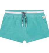 Terry green shorts by Carrement Beau - Flying Colors