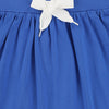 Drawstring blue skirt by Bamboo