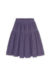 Lilac Velour Skirt By Kids On The Moon