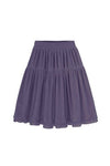Lilac Velour Skirt By Kids On The Moon