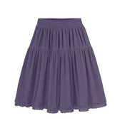 Lilac Velour Skirt By Kids On The Moon - Flying Colors