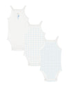 Boys Gingham Undershirts by AIME Child - Flying Colors