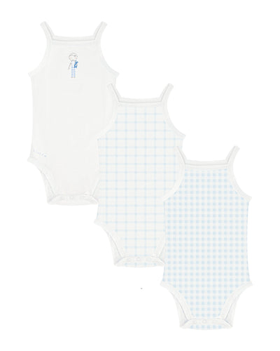 Boys Gingham Undershirts by AIME Child - Flying Colors