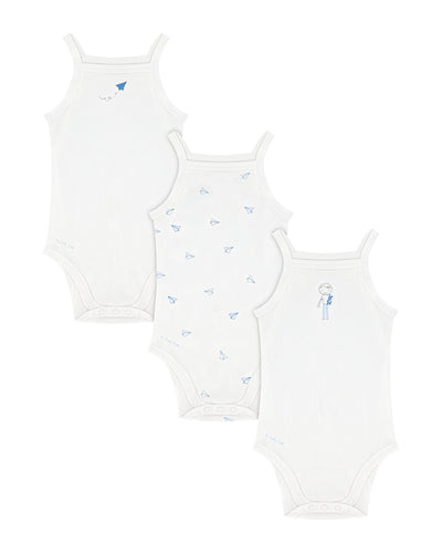 Boys Original Undershirts by AIME Child - Flying Colors