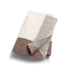 William Oatmeal Chunky Knit Blanket by Zandino