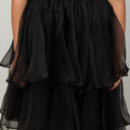 Black Marie silk organza skirt by Petite Amalie - Flying Colors
