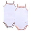 Baby Basic Spaghetti Strap Bodysuit by Petit Clair - Flying Colors