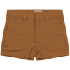 Woven camel shorts by Sweet Threads