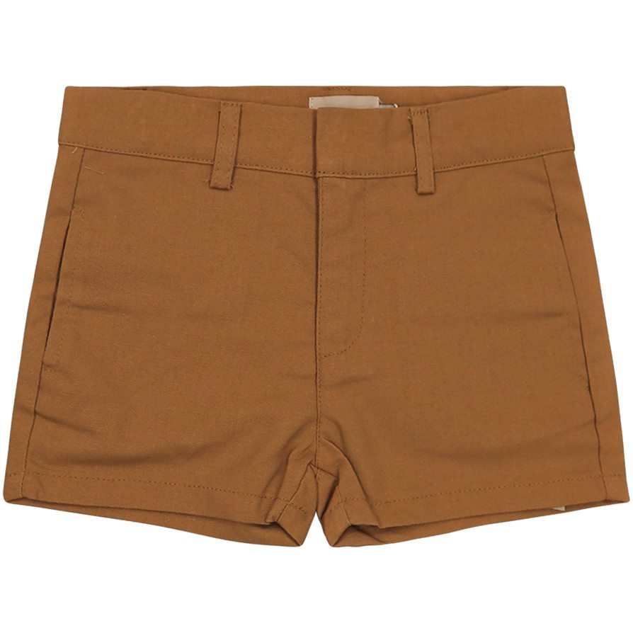 Woven camel shorts by Sweet Threads