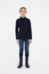 Jersey Navy Turtleneck by Piccola Ludo - Flying Colors